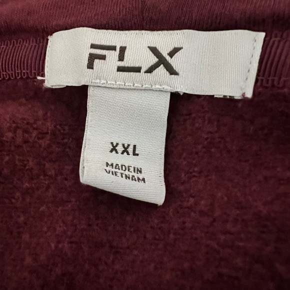 FLX XXL Cozy Hooded Sweatshirt Long Cardigan Longline Plus Size Layering - Picture 6 of 8